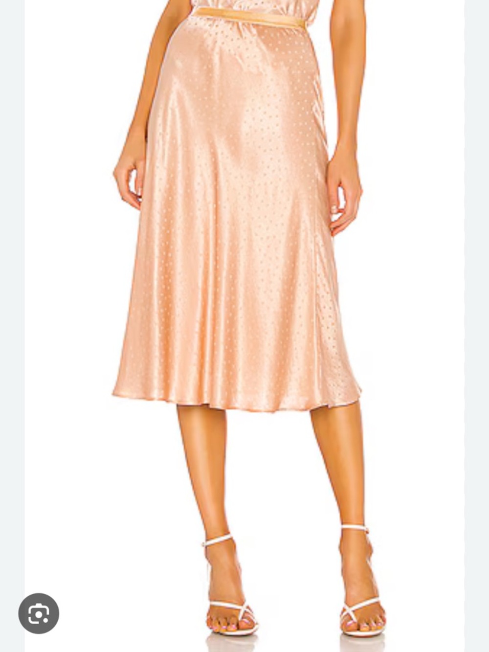 Mes Demoiselles Paris Saloon Maxi Skirt in Rose, FR36/US 4